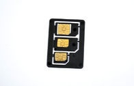 マイクロ SIM 250pcs に Nano 1 のプラスチック ABS 3FF SIM アダプターの三倍 3