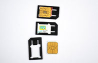 2013 新しい設計基準マイクロ SIM カード アダプター 3FF の小型黒いプラスチック