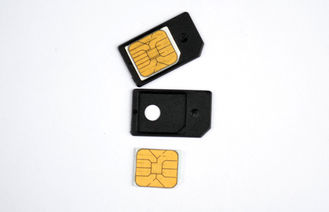 3FF Nano Micro SIM Card Adaptor Mini Black 1.5 x 2.5cm For iphone