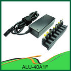 スマートな 40 w ラップトップ電源アダプターと CE の FCC の承認 ALU-40A1F (ブラック)