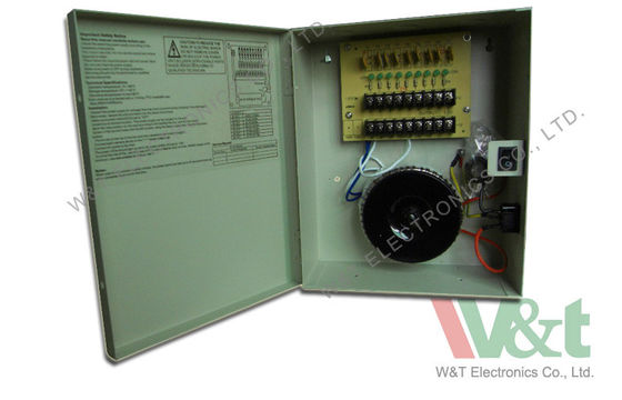 AC 24 v 4 アンプ 96 w 8 チャンネル CCTV 用電源、カメラ アクセス制御