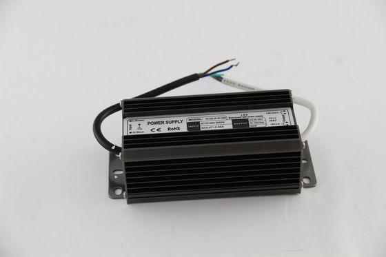 1500mA 50 ワットの黒の一定した流れ LED の運転者のプラスチック ケース、36V LED の運転者の電源