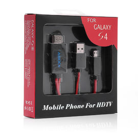 Samsung のための HDMI のアダプター ケーブル 1080P HDTV へのマイクロ USB 6.5 フィートの MHL 11 Pin