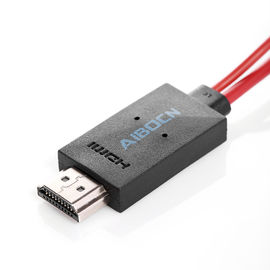 Samsung のための HDMI のアダプター ケーブル 1080P HDTV へのマイクロ USB 6.5 フィートの MHL 11 Pin