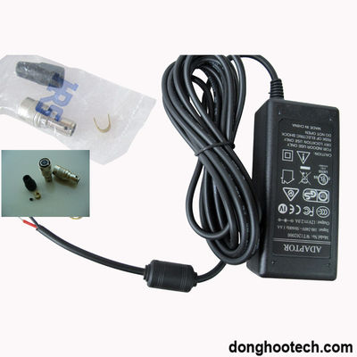 黒い/灰色の切換えのカメラの電源のアダプター 12V DC 6pin Hr10A-7p-6s （73）