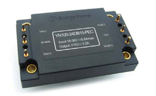 18 - 36V は範囲 DC-DC のコンバーター 100W の出力 15V YN100-24DB15-PEC を入れました