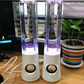 防水デスクトップ水ダンスのスピーカー USB 力の円柱無線スピーカー