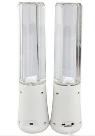 防水デスクトップ水ダンスのスピーカー USB 力の円柱無線スピーカー