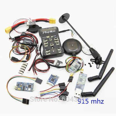 fold+OSD+ppm+915 Mhz モジュールを持つ Pixpilot v2.4.5 （Pixhawk） +Power +I2C+RGB+ M8N gps