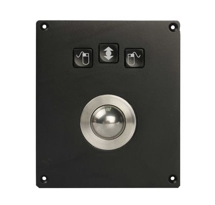 赤いフェノール樹脂 Mechnical が付いている黒 25mm の軍隊のトラックボール破壊者の証拠