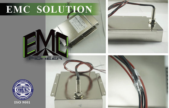 EMC によって保護されるエンクロージャ フィルター、高性能の電力線フィルター