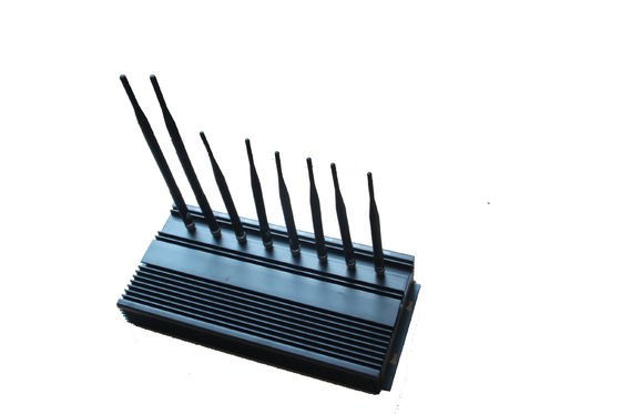 軍のための35dBm 4G WIFIの高い発電の黒い妨害機/ブロッカーEST-808N3
