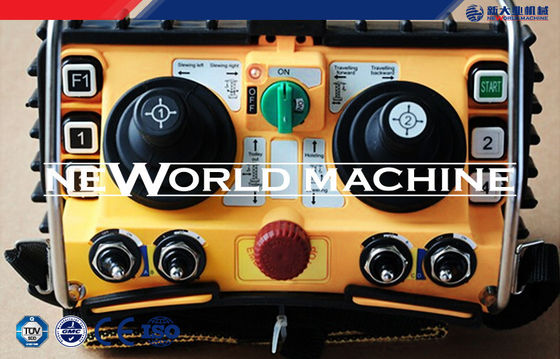 AC DC 12v F24-60 はプラットホームの部品のジョイスティック制御クレーン天井クレーンの無線電信を中断しました