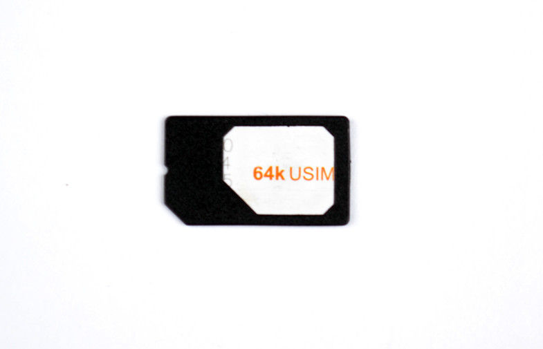 3FF ミニ UICC のカード Nano SIM アダプター、黒いプラスチック ABS IPhone4
