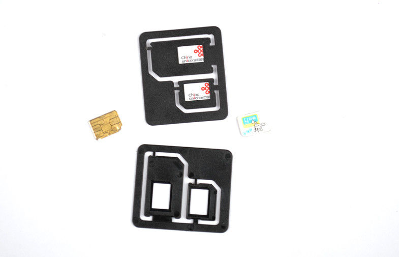 小型マイクロ プラスチック 2FF が付いている Nano 携帯電話 SIM カード アダプター