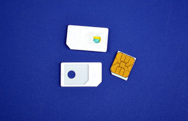iPhone 4S のプラスチック ABS マイクロ SIM カード アダプター規則的な SIM 3FF への 2FF