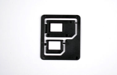 マイクロ プラスチック ABS 携帯電話 SIM カード アダプター、コンボの Nano SIM のアダプター